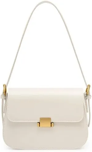 Luxury Leather Tofu-Shape Bag for Women  2025 Hand-Carried Shoulder Purse, Imported Spring Fashion
