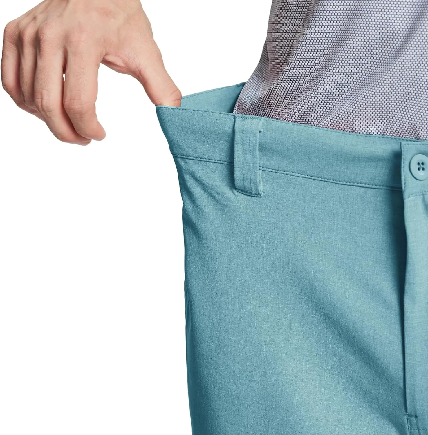 M MAELREG Golf Shorts Men 7 inch 9 inch Lightweight Dry fit Stretch Flat Front Casual Sport Heather Hybrid Flex Mens Shorts