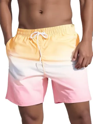 MADHERO Mens Swim Trunks Short Bathing Suit with Mesh Lining Swimming Shorts