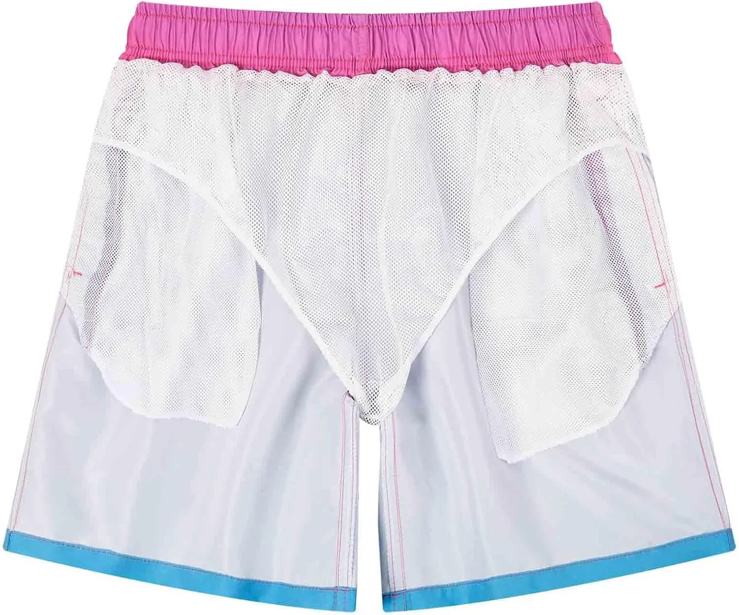 MADHERO Mens Swim Trunks Short Bathing Suit with Mesh Lining Swimming Shorts