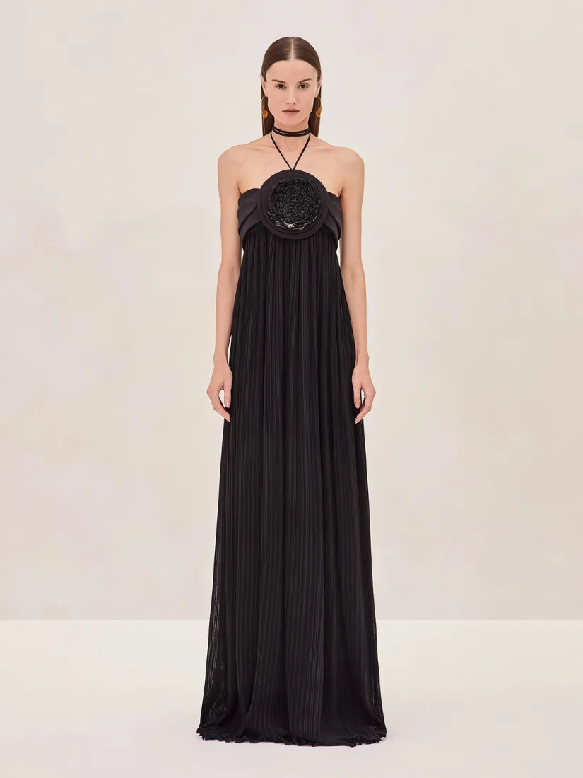Mallorie Long Dress Black