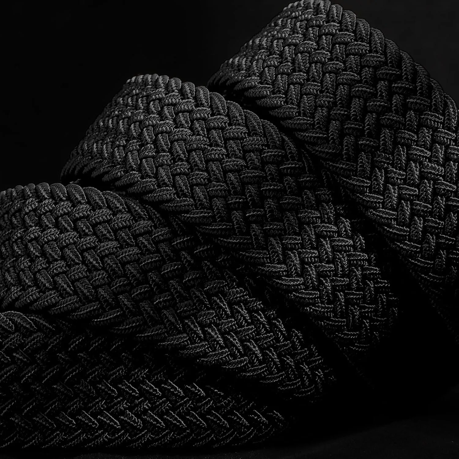 Men's Belt Braided Stretch Belt for Men Golf Pants Casual Shorts Jeans