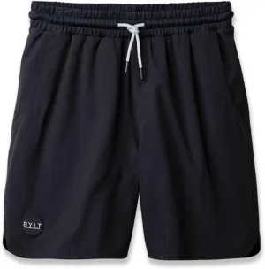 Men's Linered Active Short - Casual & Workout Shorts for Men with Drawstring - Lightweight Polyester & Spandex Fabric