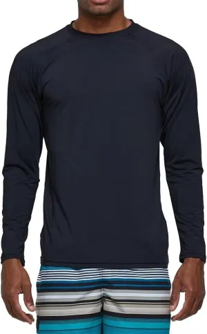 Mens Rash Guard for Men Swimming Sun Protection Shirts UPF 50  UV Long Sleeve Lightweight Quick Dry T-Shirts Surf Fishing