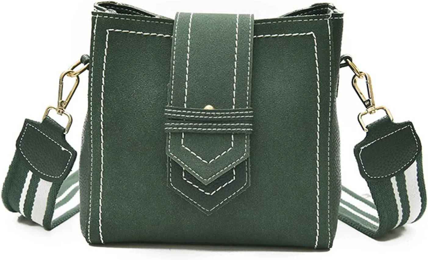 Mini Bucket Bag Soft Leather Bucket Handbag Vintage Small Purse Bag Crossbody Handbag Shoulder Purse for Women