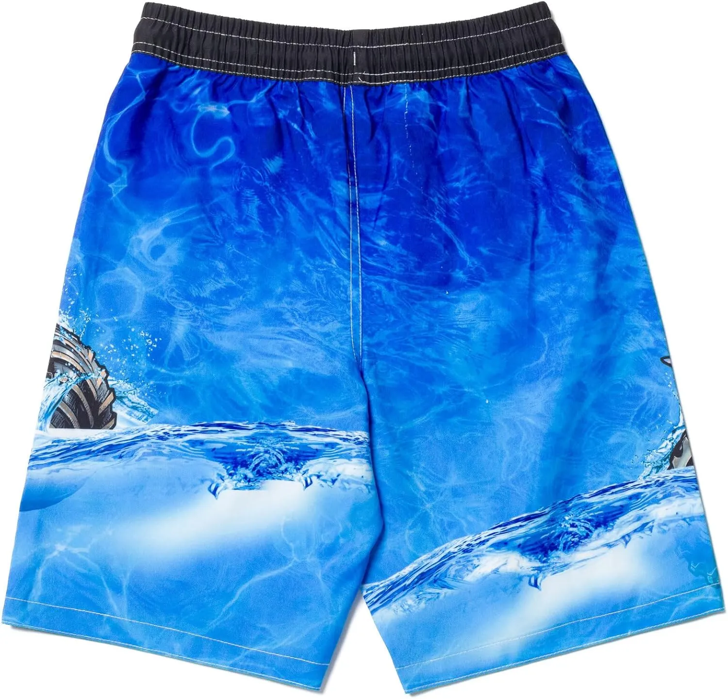 Monster Jam UPF 50  Pullover Rash Guard and Swim Trunks Outfit Set Toddler to Big Kid Grave Digger El Toro Loco Megalodon
