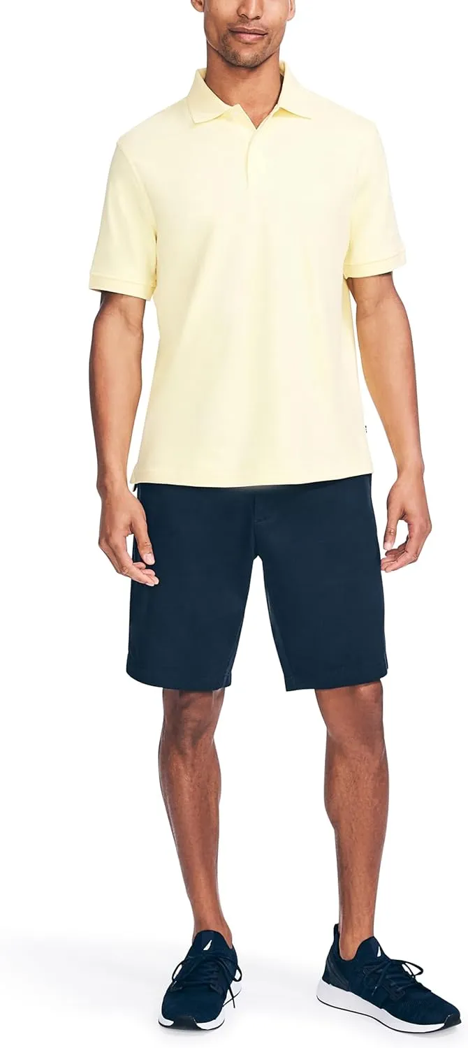 Nautica Men's Classic Fit Interlock Polo