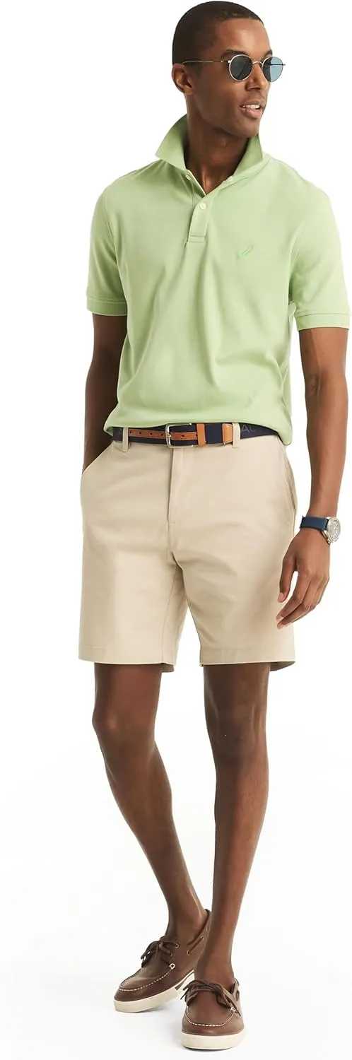 Nautica Men's Classic Fit Interlock Polo