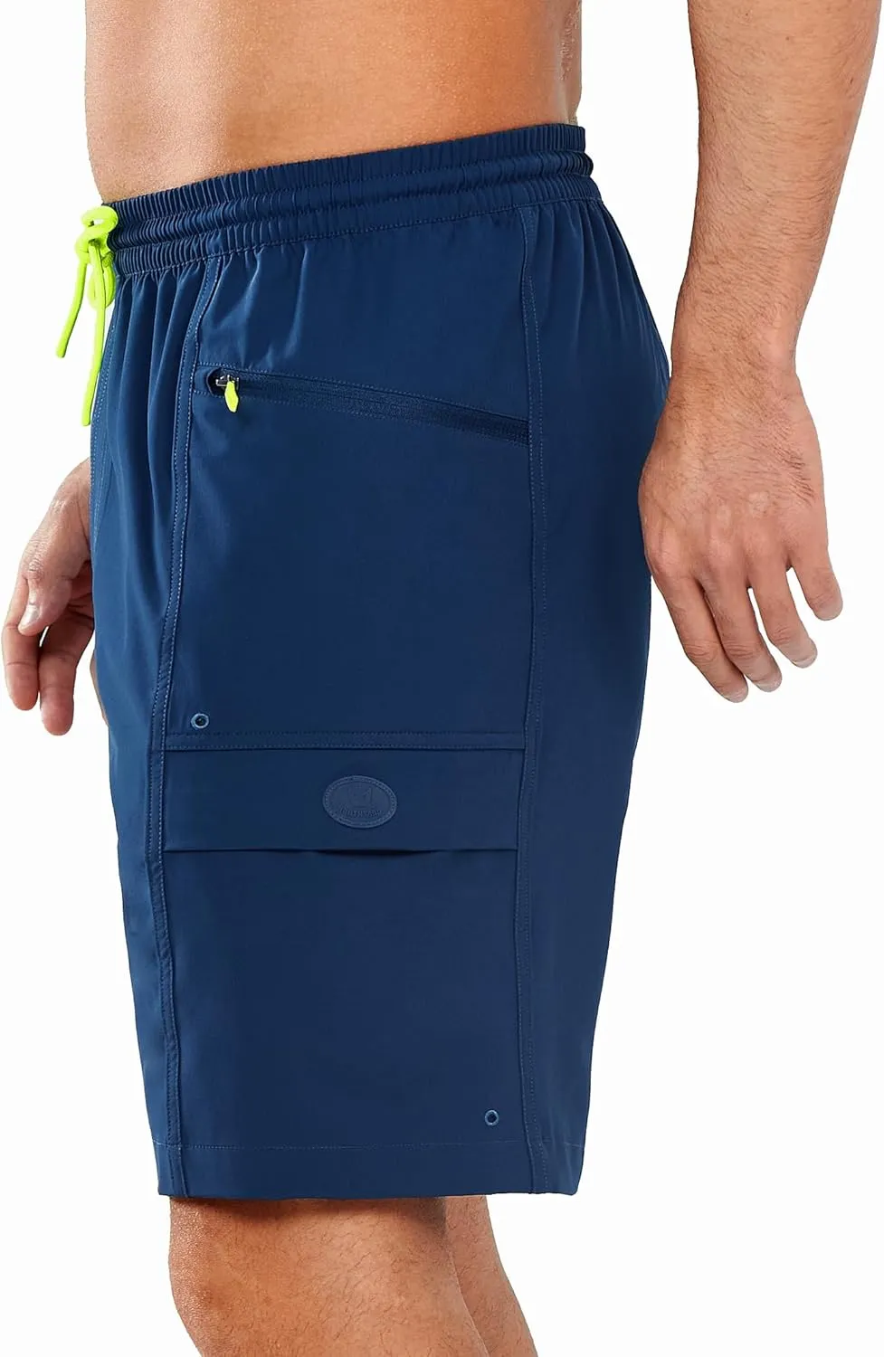 NORTHYARD Men's 9" Board Shorts with 4 Pockets Swim Trunks Swimwear for Men Bathing Suit - No Mesh Liner