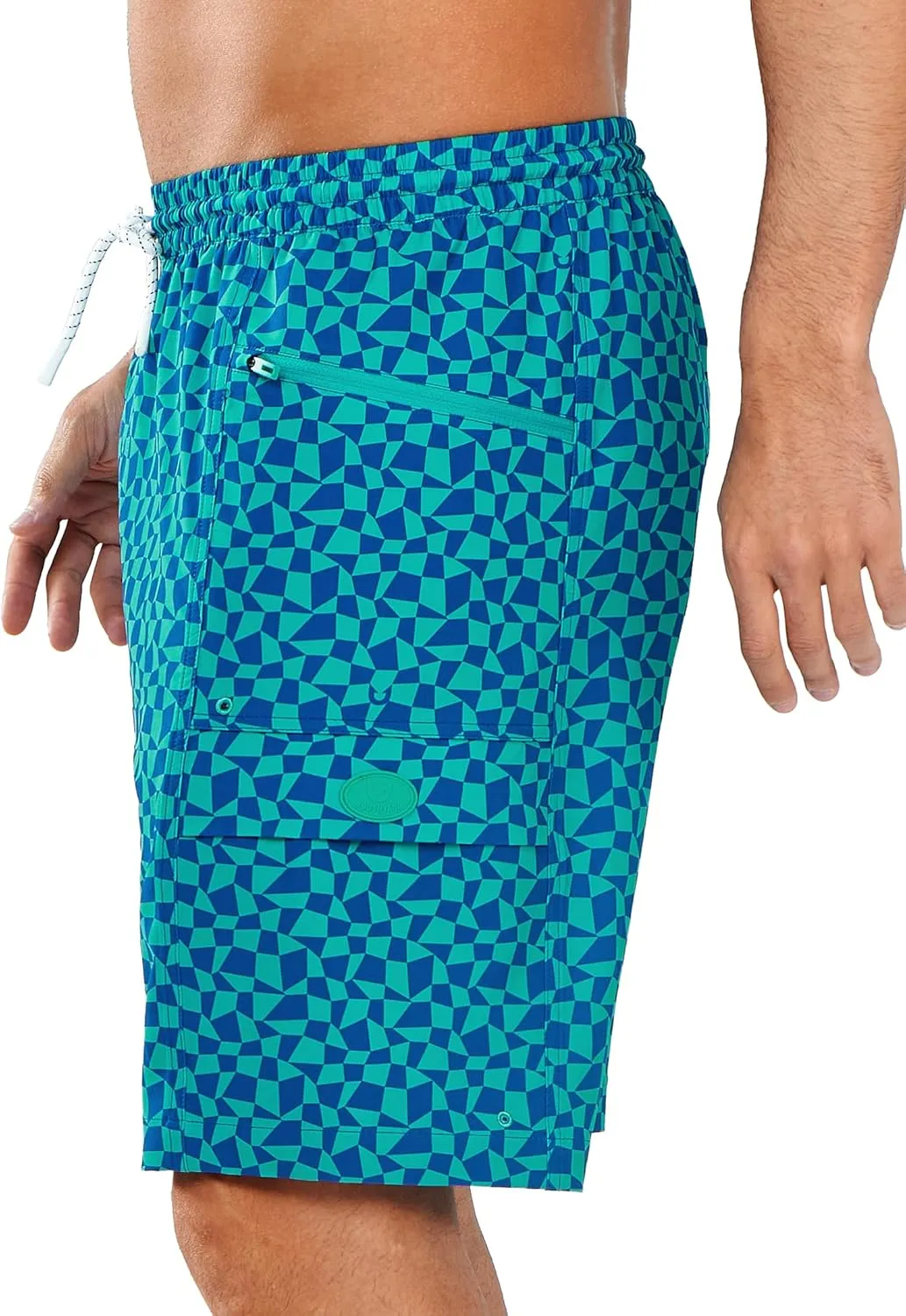 NORTHYARD Men's 9" Board Shorts with 4 Pockets Swim Trunks Swimwear for Men Bathing Suit - No Mesh Liner