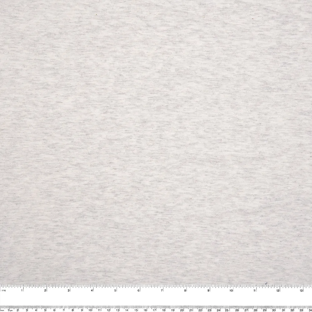 Organic melange cotton knit - TELIO - Beige