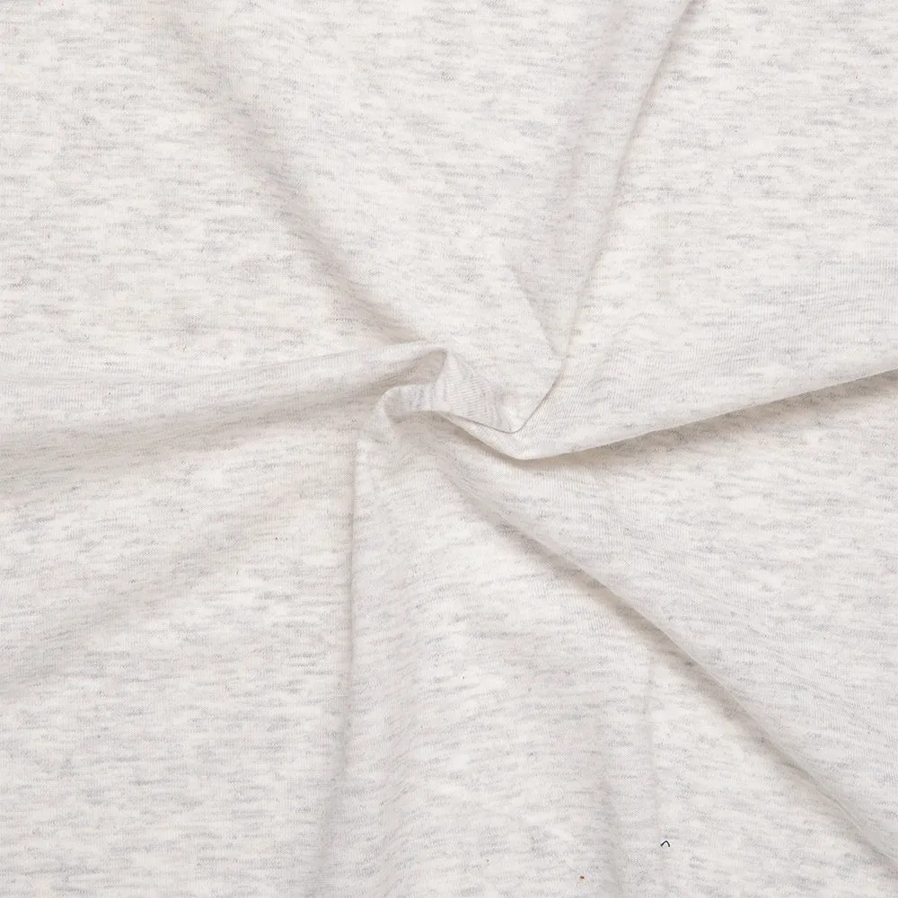 Organic melange cotton knit - TELIO - Beige