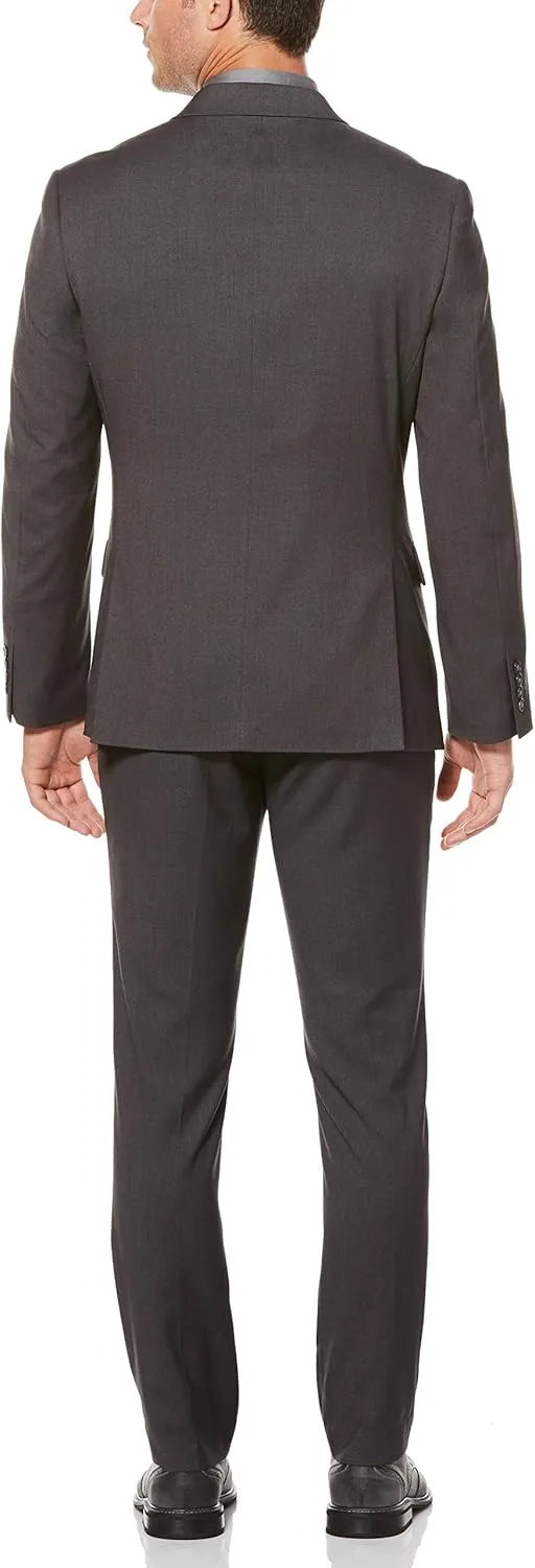 Perry Ellis Men's Slim Fit Solid Stretch Jacket