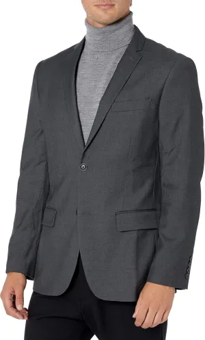 Perry Ellis Men's Slim Fit Solid Stretch Jacket