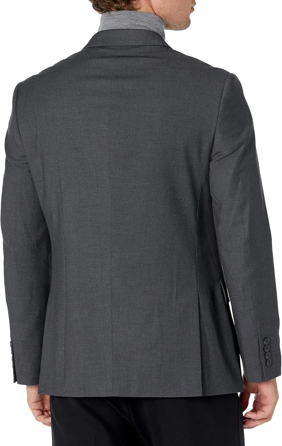 Perry Ellis Men's Slim Fit Solid Stretch Jacket