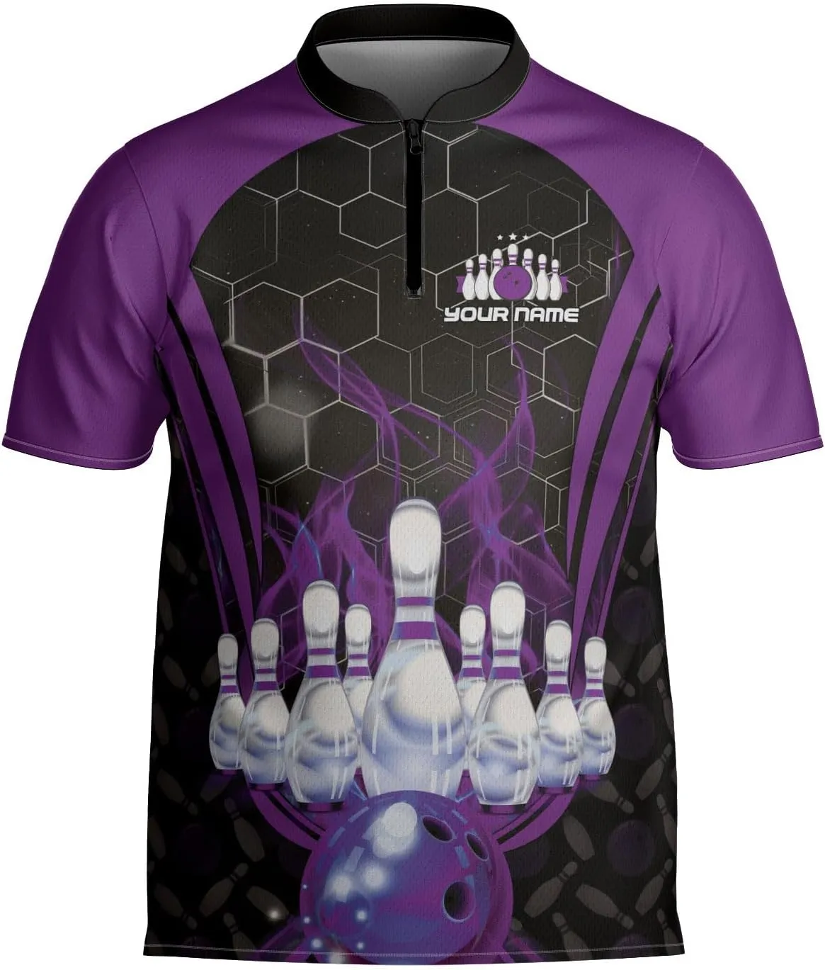 Personalized Bowling Jersey 3D Custom Bowling Shirts for Team Bowling Shirt Unisex for Men Women Bowling Jerseys 3D
