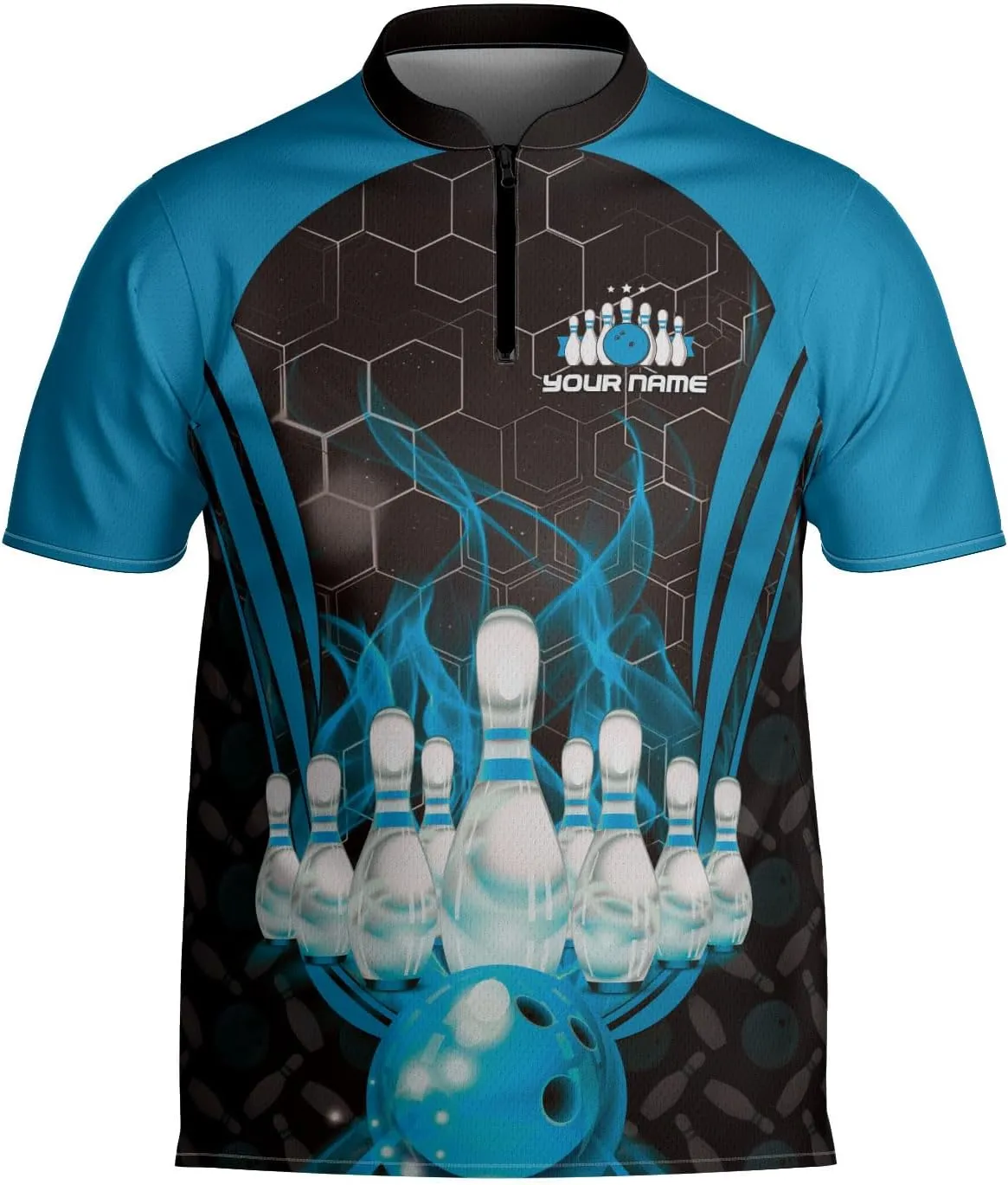 Personalized Bowling Jersey 3D Custom Bowling Shirts for Team Bowling Shirt Unisex for Men Women Bowling Jerseys 3D