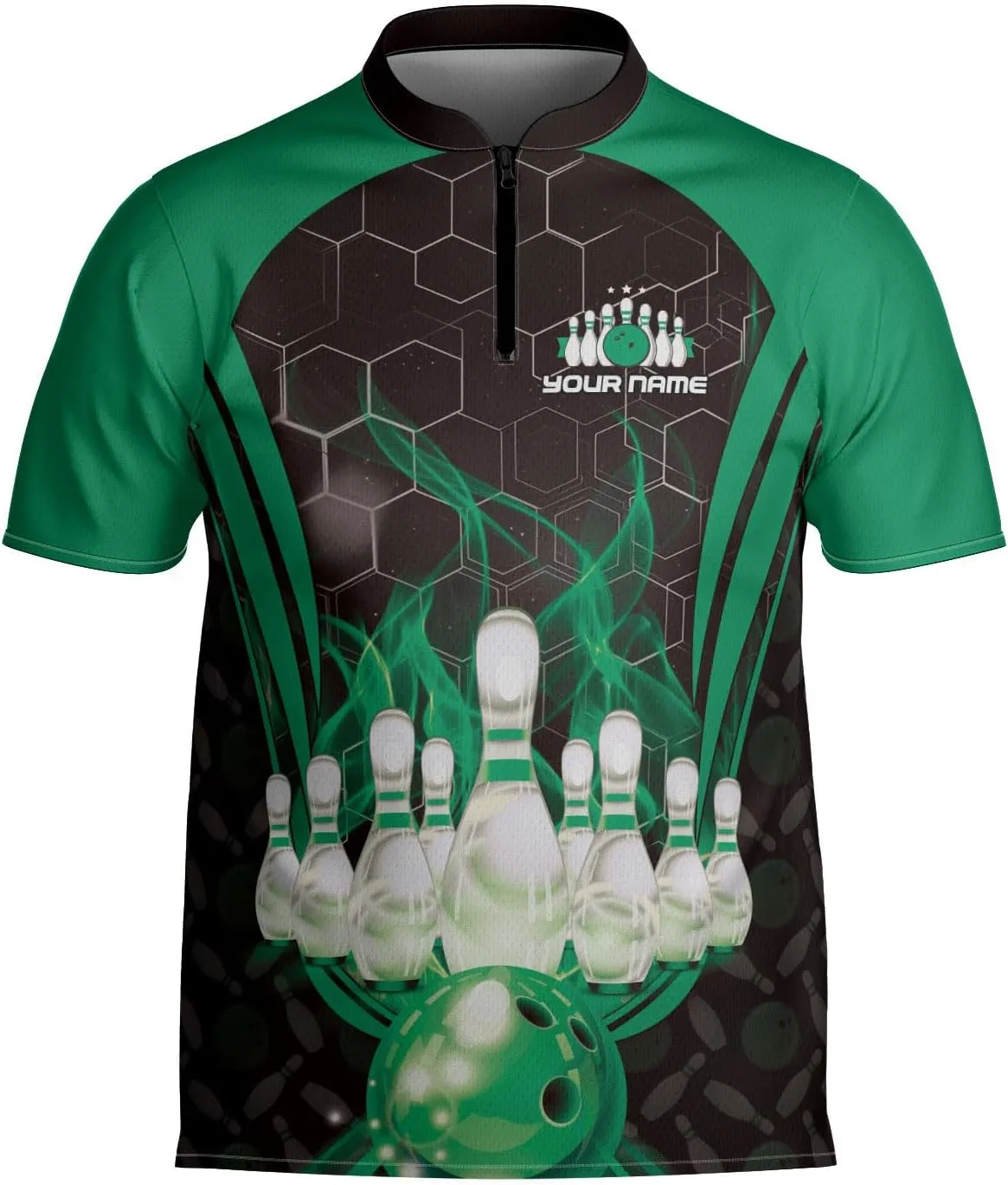 Personalized Bowling Jersey 3D Custom Bowling Shirts for Team Bowling Shirt Unisex for Men Women Bowling Jerseys 3D