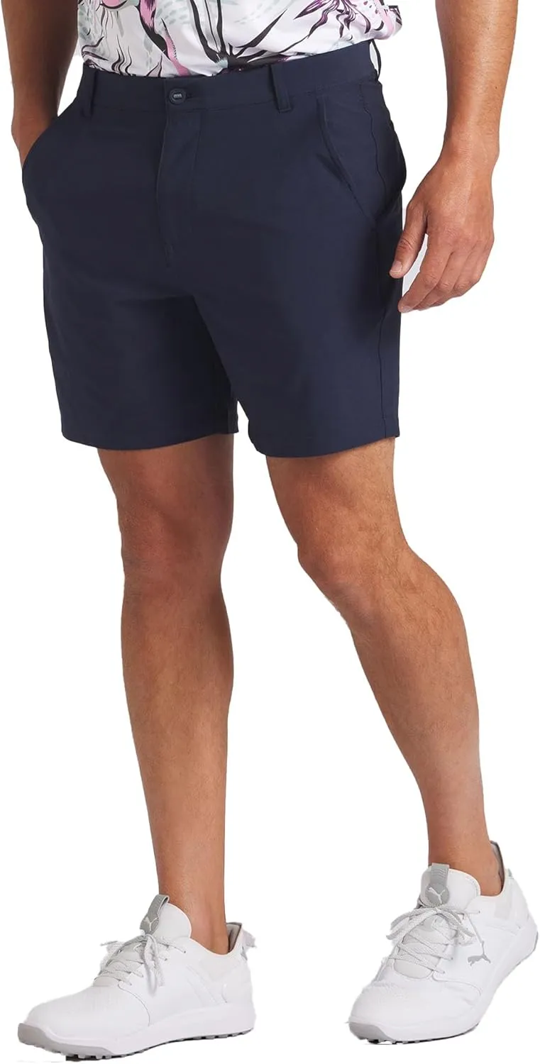 PUMA Men's 101 Solid Short 7, Deep Navy, 33
