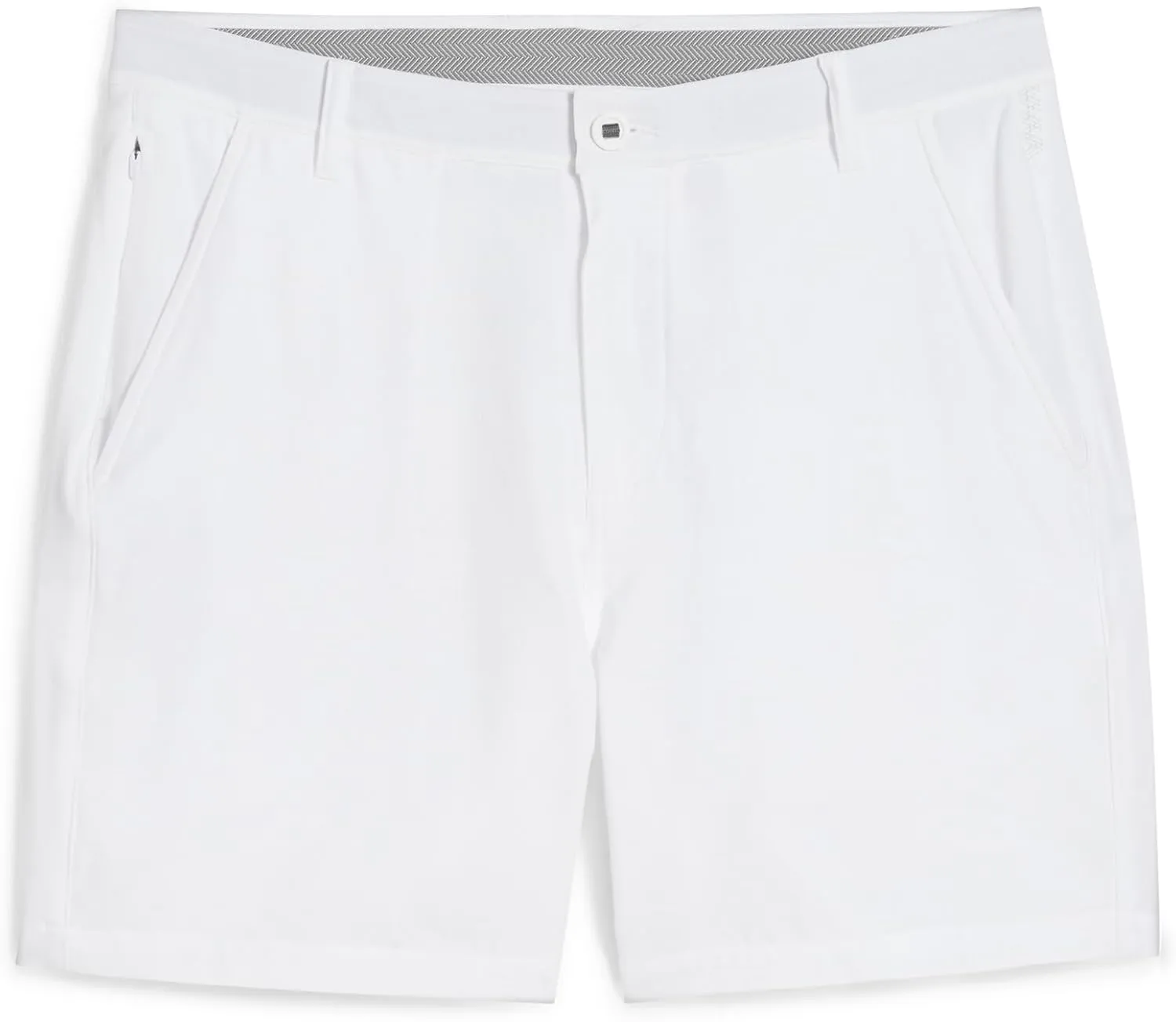 PUMA Men's 101 Solid Short 7, White Glow, 32