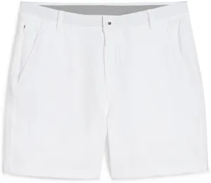 PUMA Men's 101 Solid Short 7, White Glow, 32