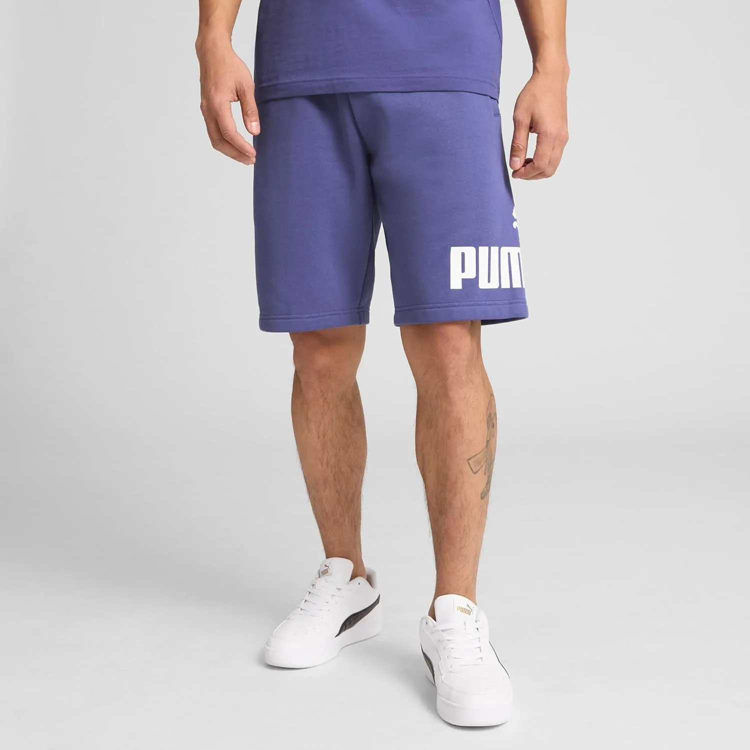 PUMA Men's Logo Fleece 10" Shorts (Available in Big & Tall)