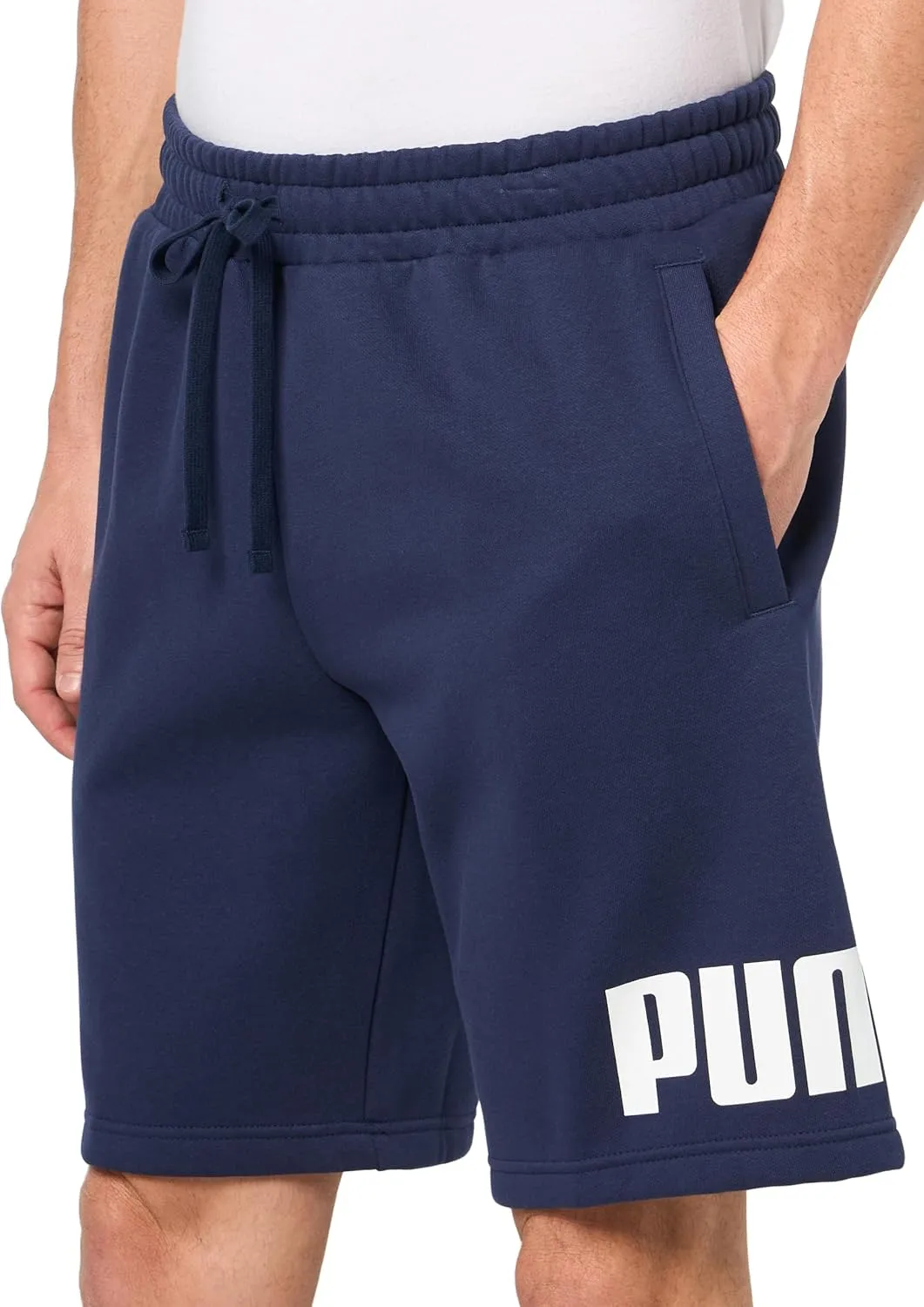 PUMA Men's Logo Fleece 10" Shorts (Available in Big & Tall)