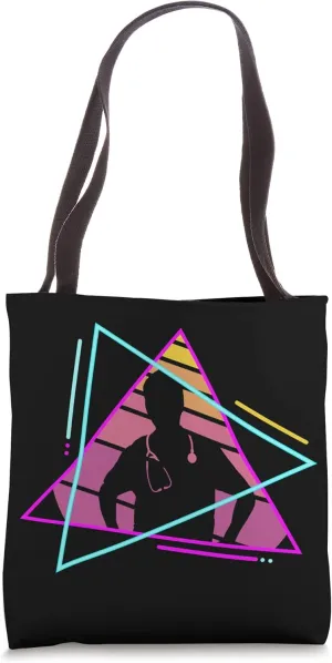 Retro Vintage Classic Doctor Medical Tote Bag