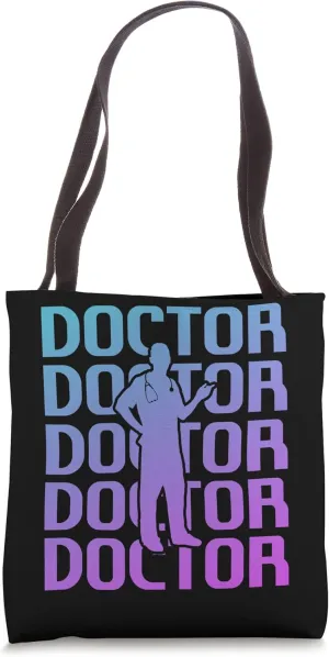 Retro Vintage Classic Doctor Medical Tote Bag