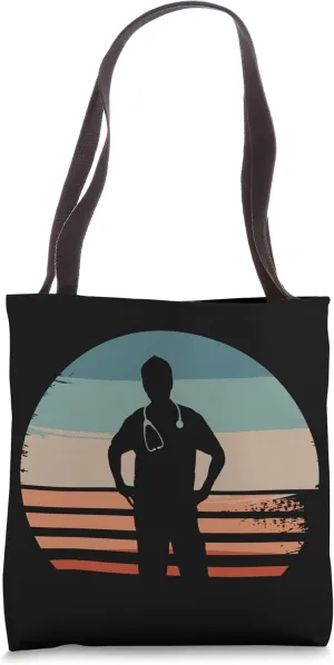Retro Vintage Classic Doctor Medical Tote Bag