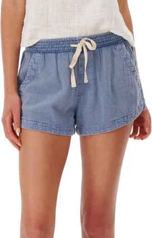 Rip Curl Girls' Classic Surf Shorts, Blue, Small