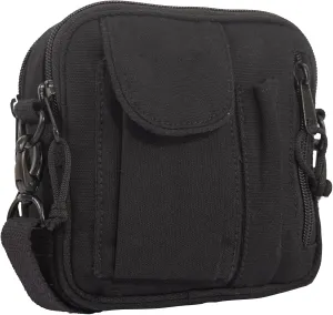 Rothco Excursion Organizer Shoulder Bag  Canvas Crossbody EDC Travel Bag 2L Storage