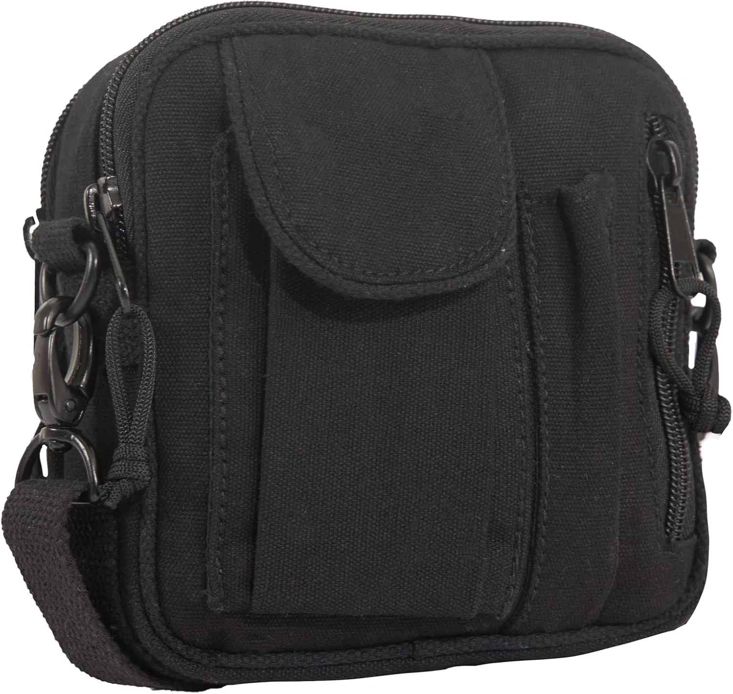 Rothco Excursion Organizer Shoulder Bag  Canvas Crossbody EDC Travel Bag 2L Storage