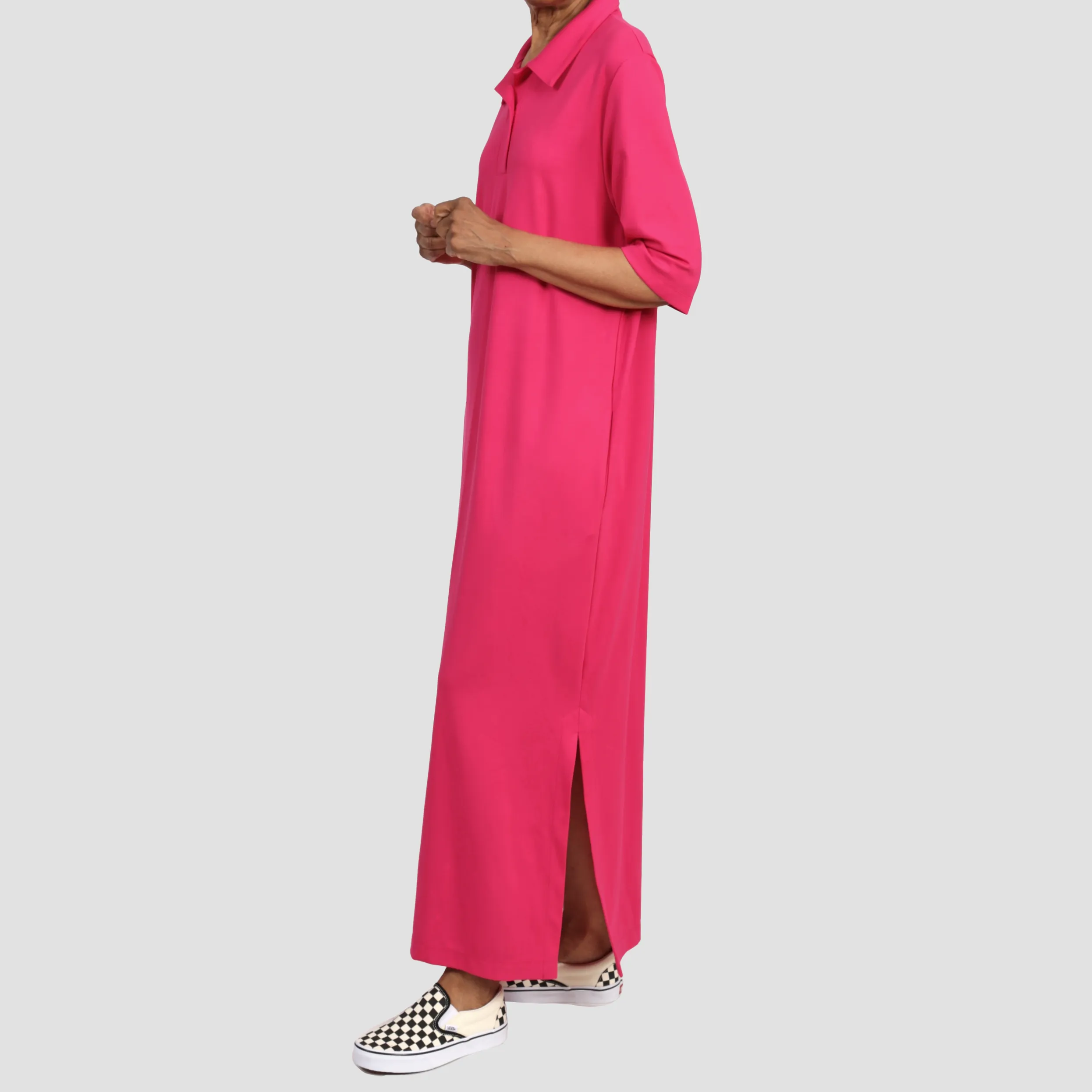 SAVOY DASH DRESS Carmine
