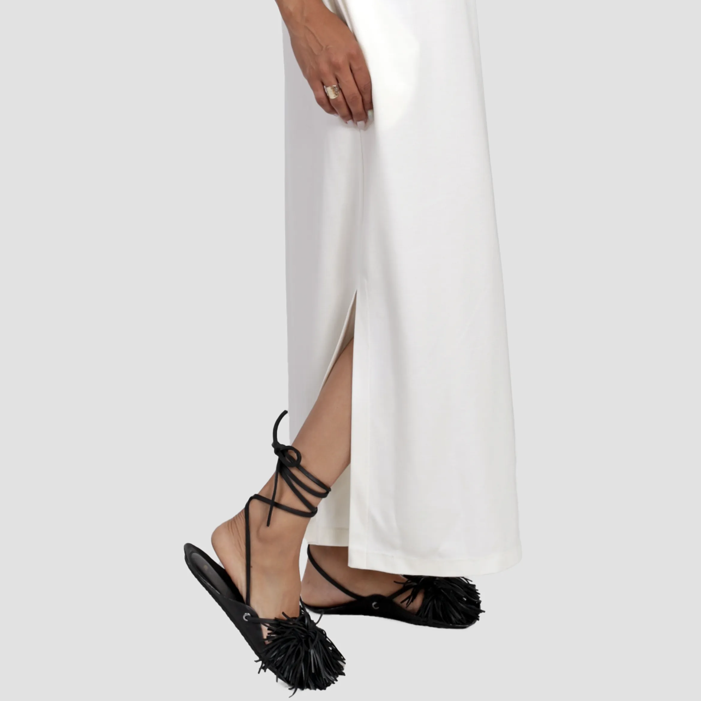 SAVOY DASH DRESS Ivory