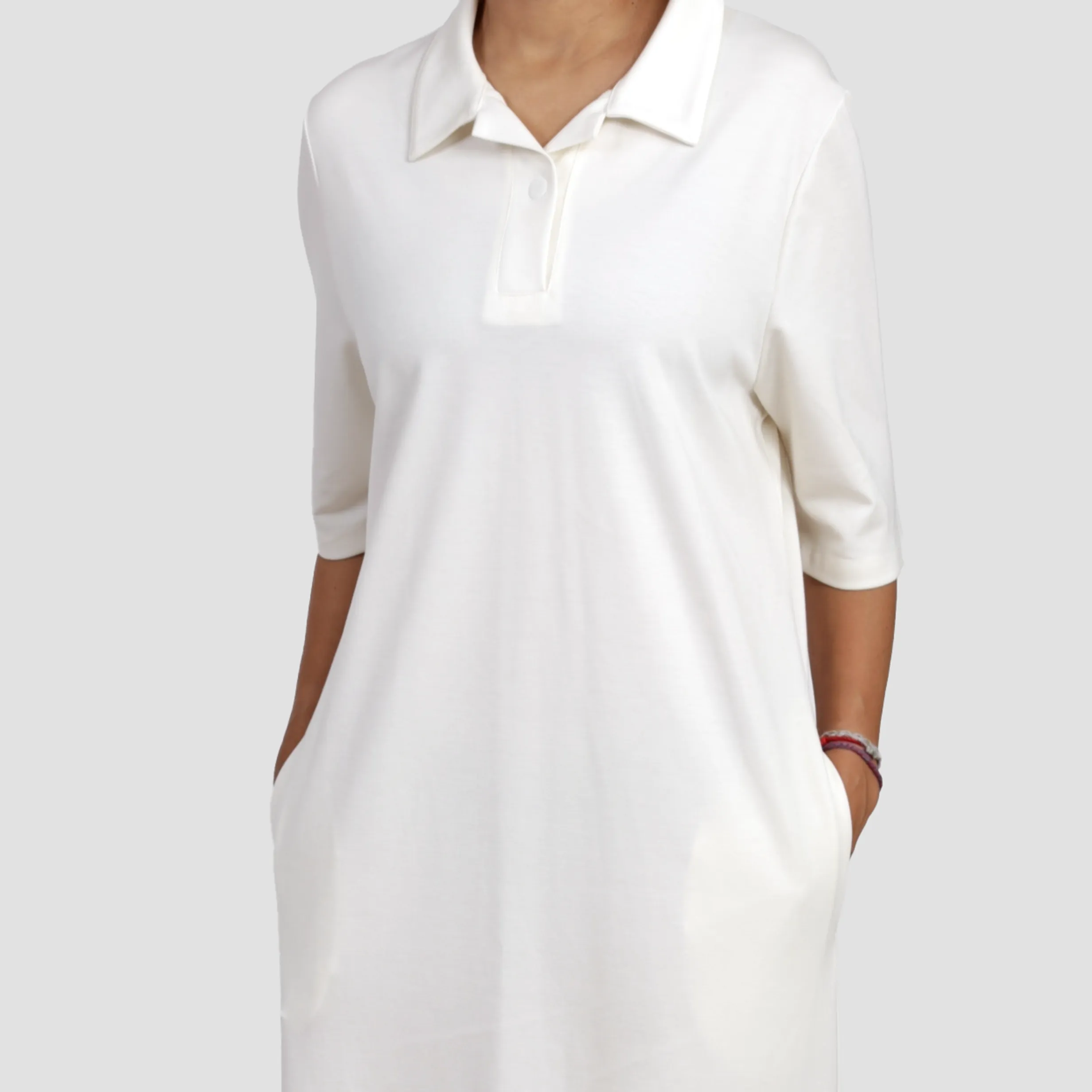 SAVOY DASH DRESS Ivory
