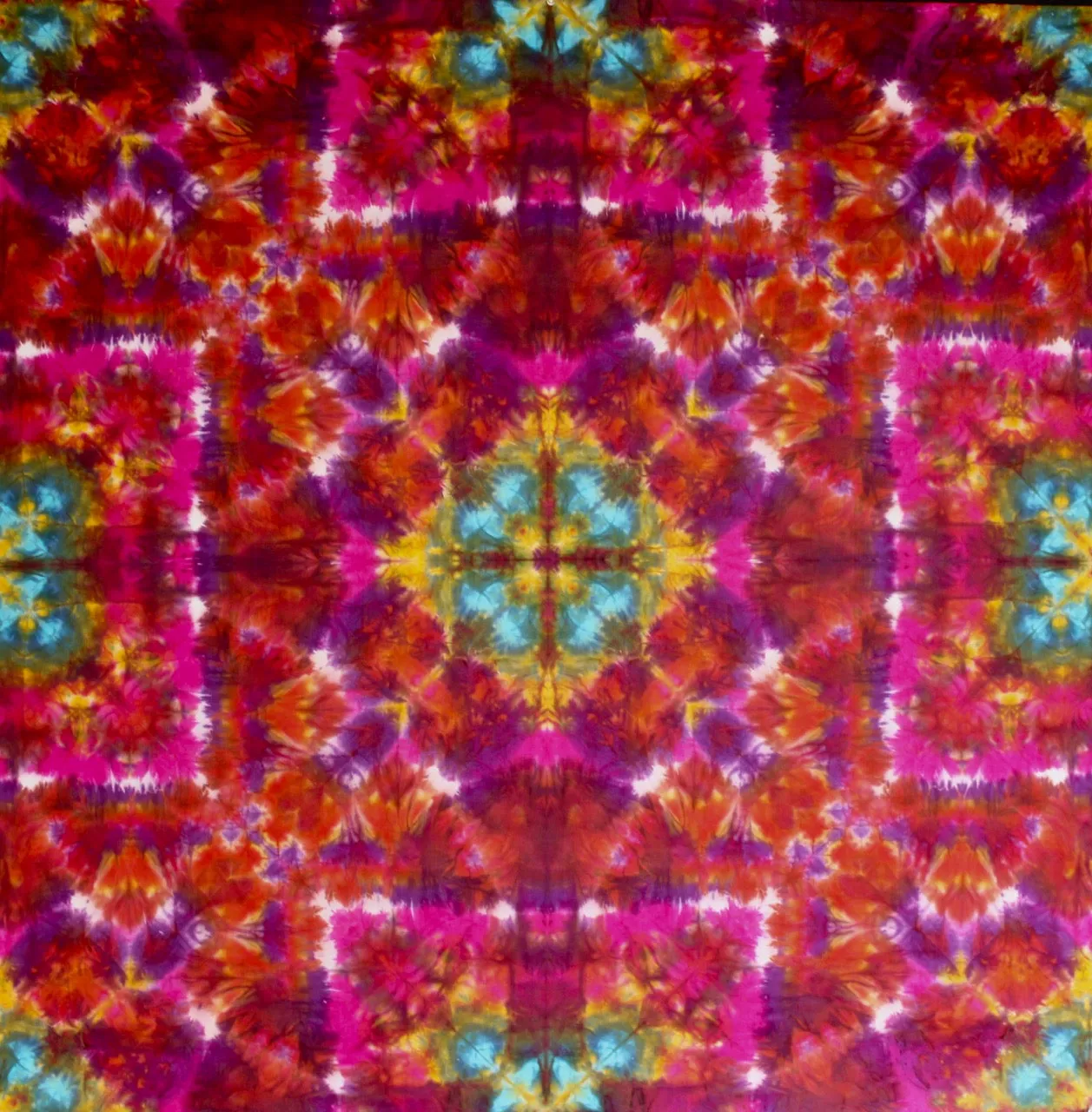 'Scarlet Court' 55"x55"  #3040  $450