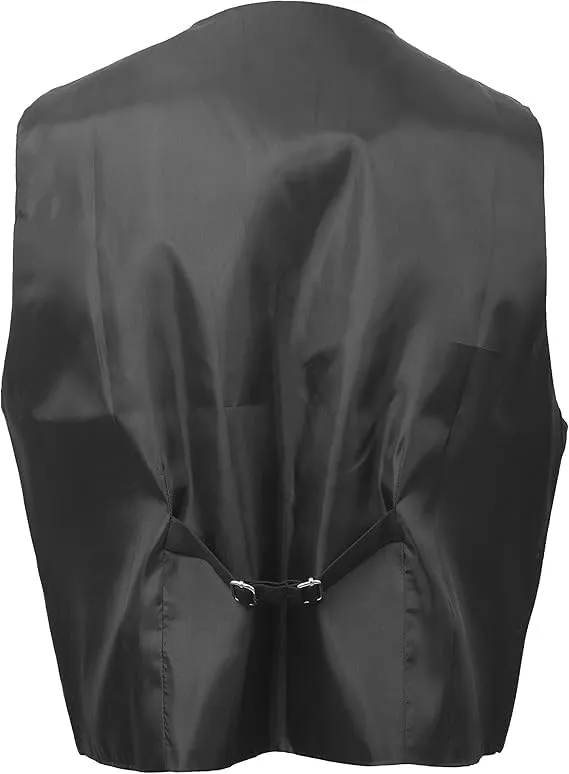Scottish Black 5 Buttons Argyle Waistcoat/Vest