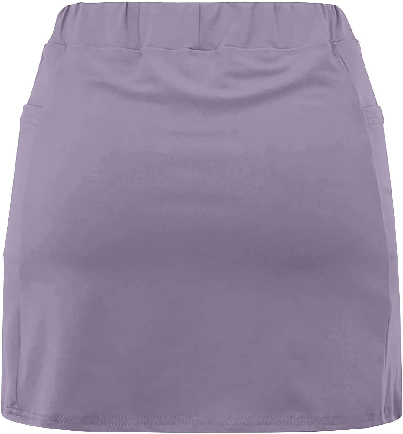 Skorts for Woman Fashion High Waist Skirts Inner Shorts 2025 Summer Solid Golf Skirt Pants Gym Yoga Running Clothes