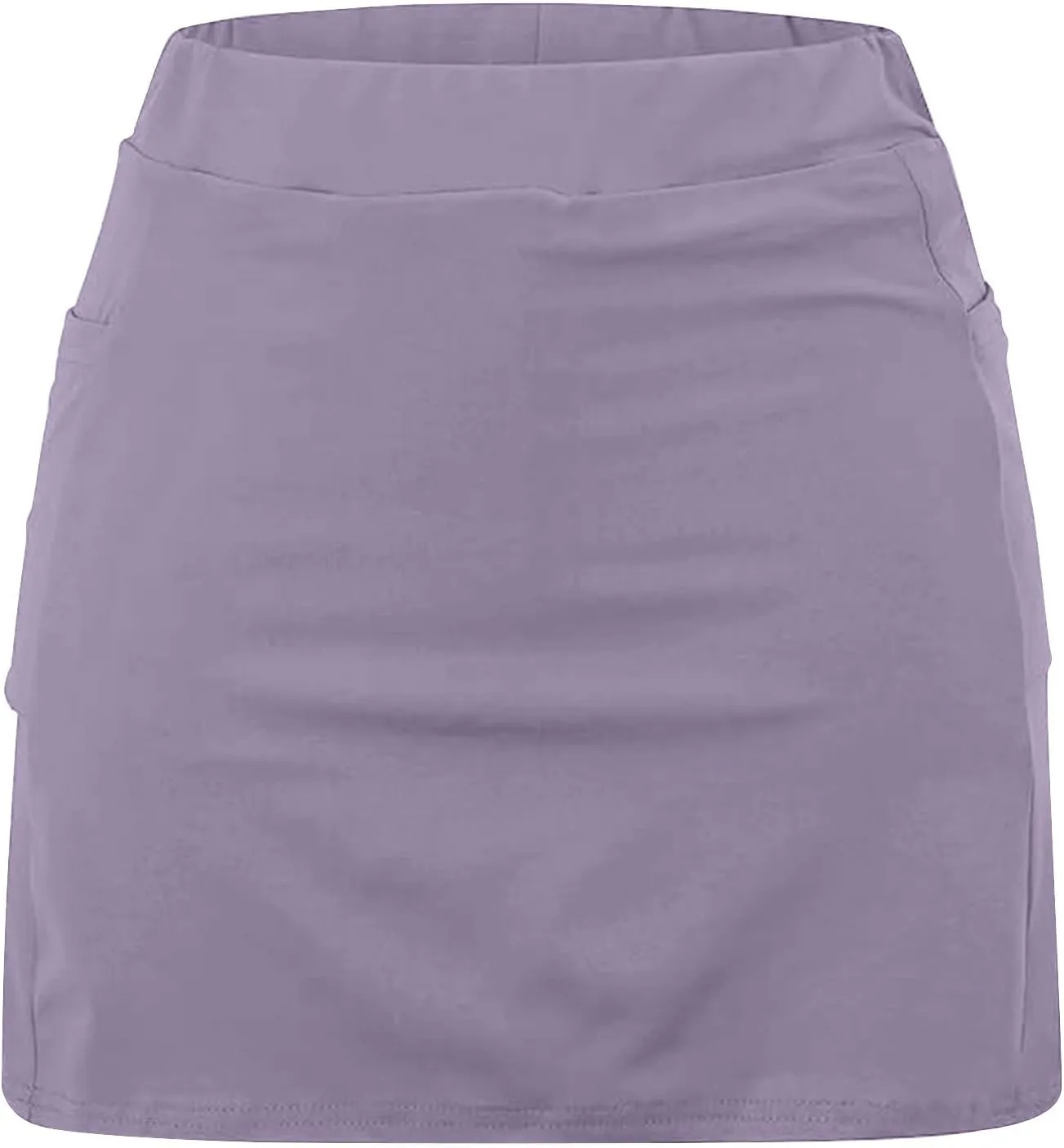 Skorts for Woman Fashion High Waist Skirts Inner Shorts 2025 Summer Solid Golf Skirt Pants Gym Yoga Running Clothes