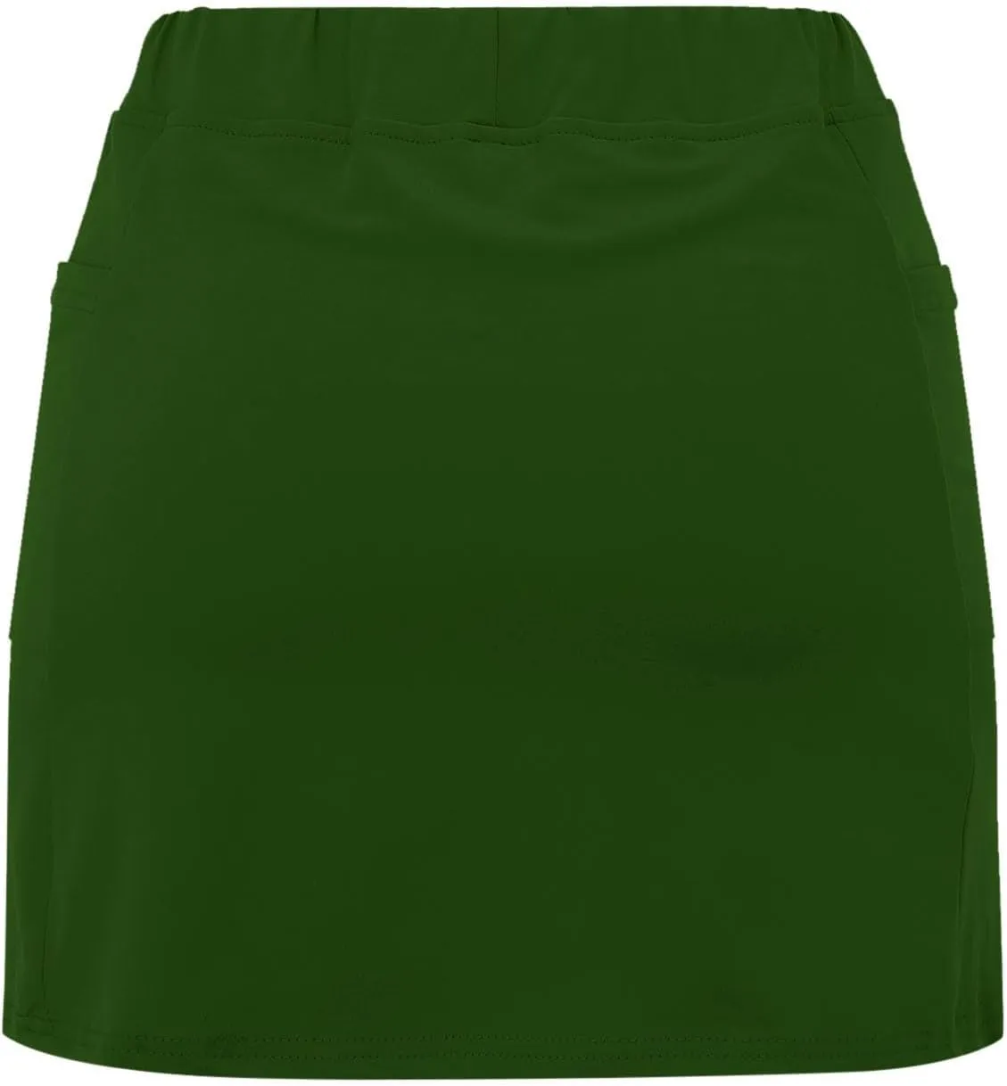 Skorts for Woman High Waisted Stretch Slimming Athletic Yoga Tummy Control Shorts Running Gym Workout Skirt with Pockets