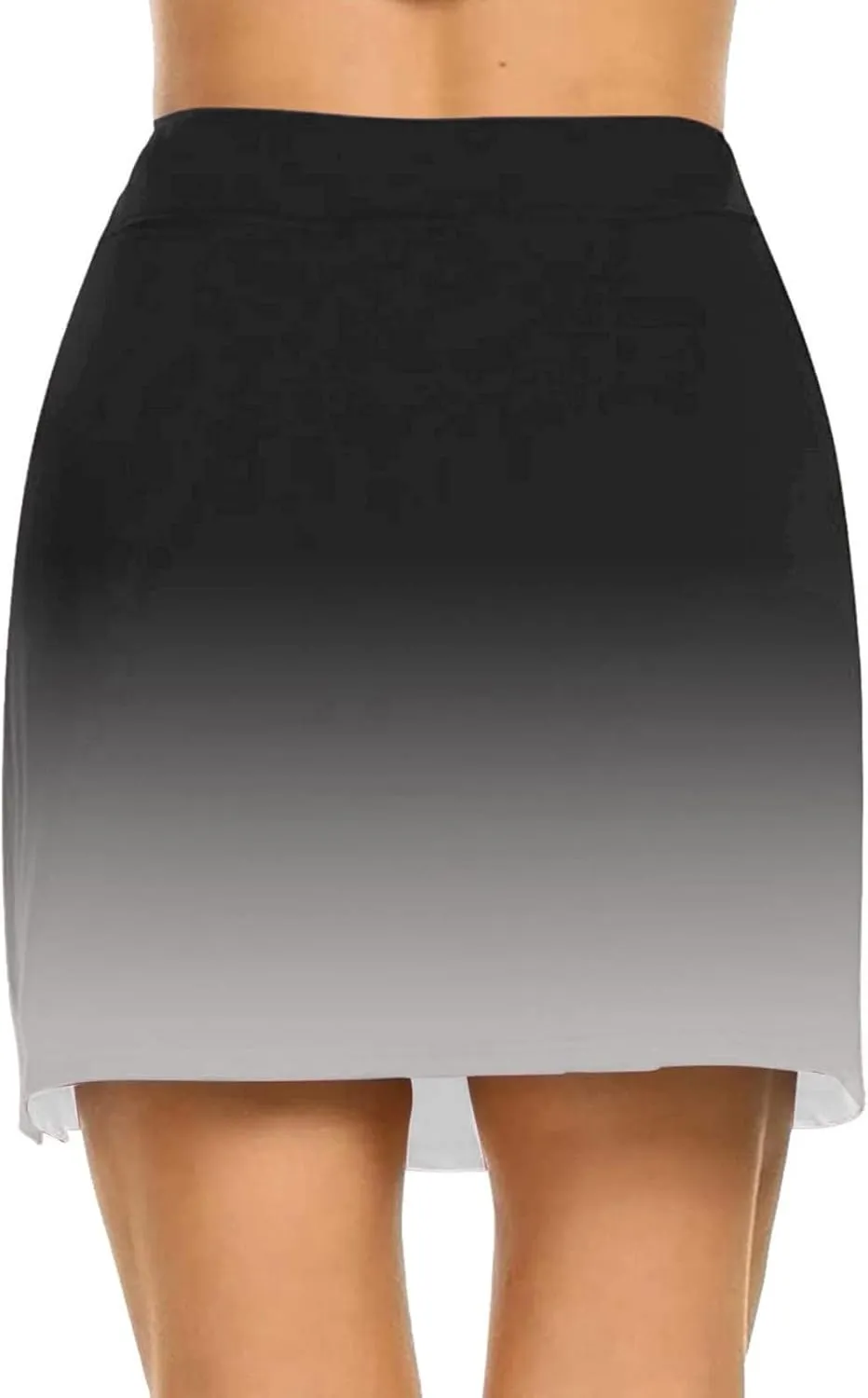 Skorts for Women Fashion Gradient Skirt with Built-in Shorts Summer Gym Athletic Running Skort Vacation Clothes 2025
