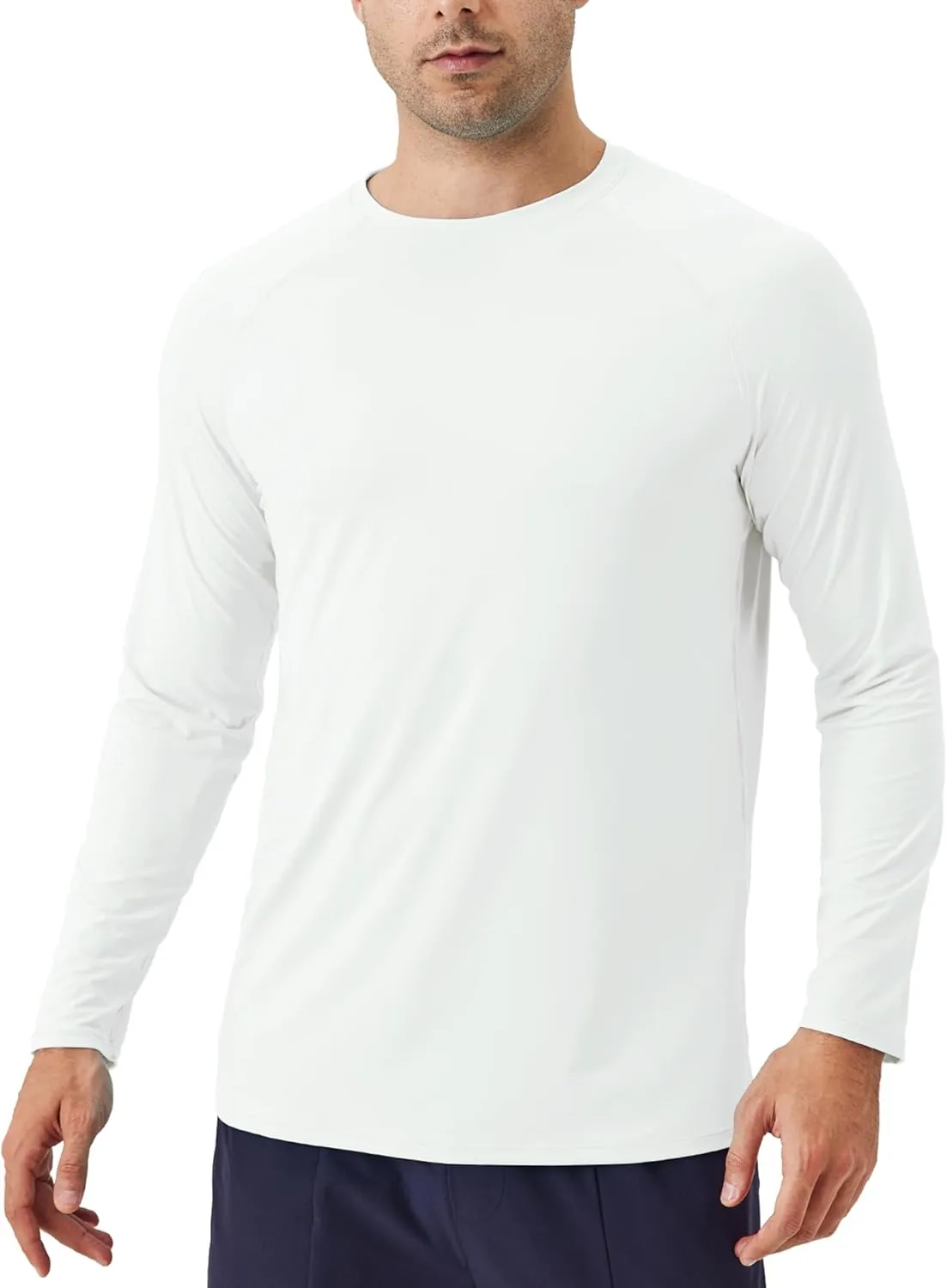 SPVISE Men's Long Sleeve Shirts UPF 50  UV Sun Protection Athletic Shirts Quick Dry Rash Guard Fishing Running T-Shirt Tops