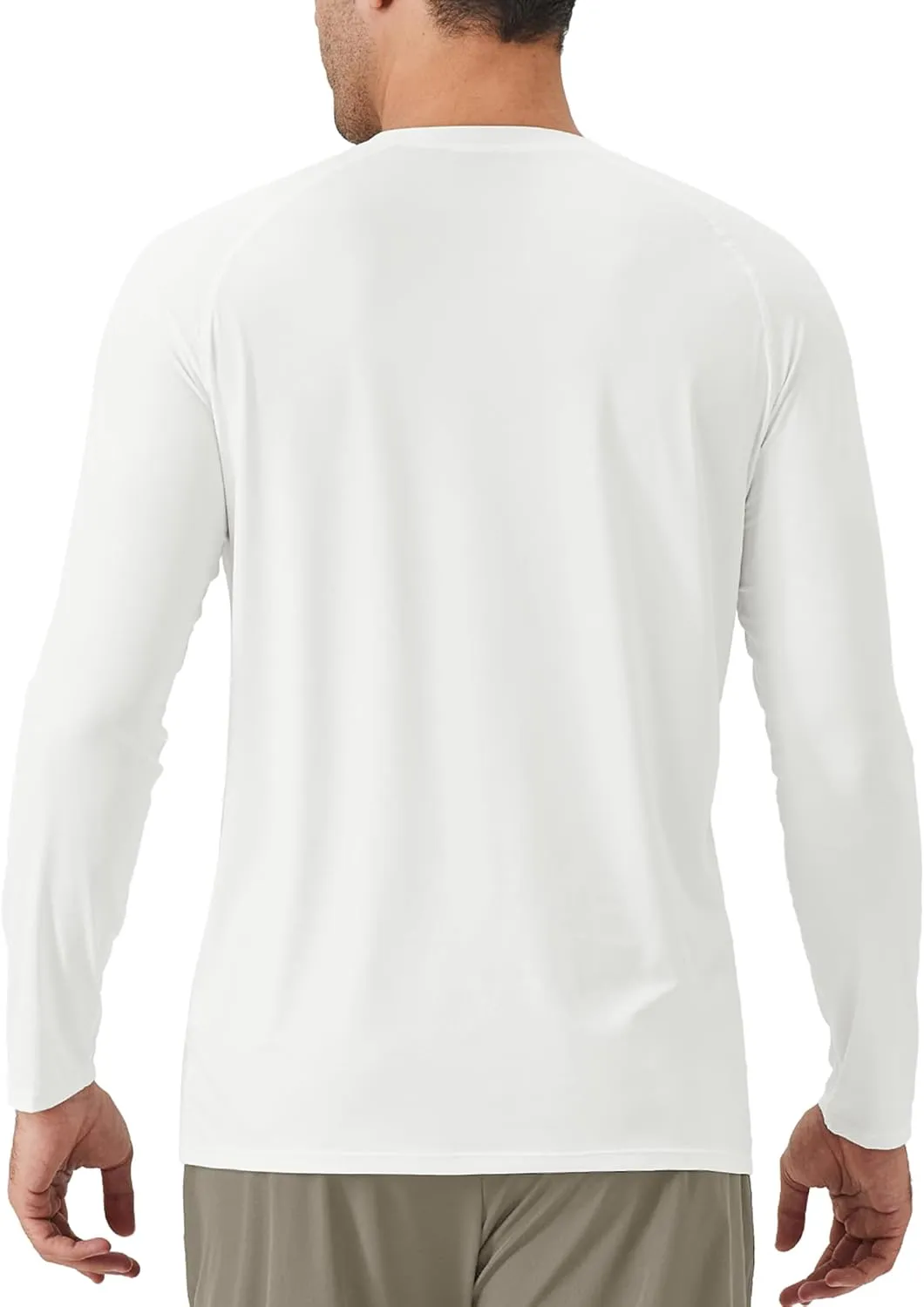 SPVISE Men's Long Sleeve Shirts UPF 50  UV Sun Protection Athletic Shirts Quick Dry Rash Guard Fishing Running T-Shirt Tops