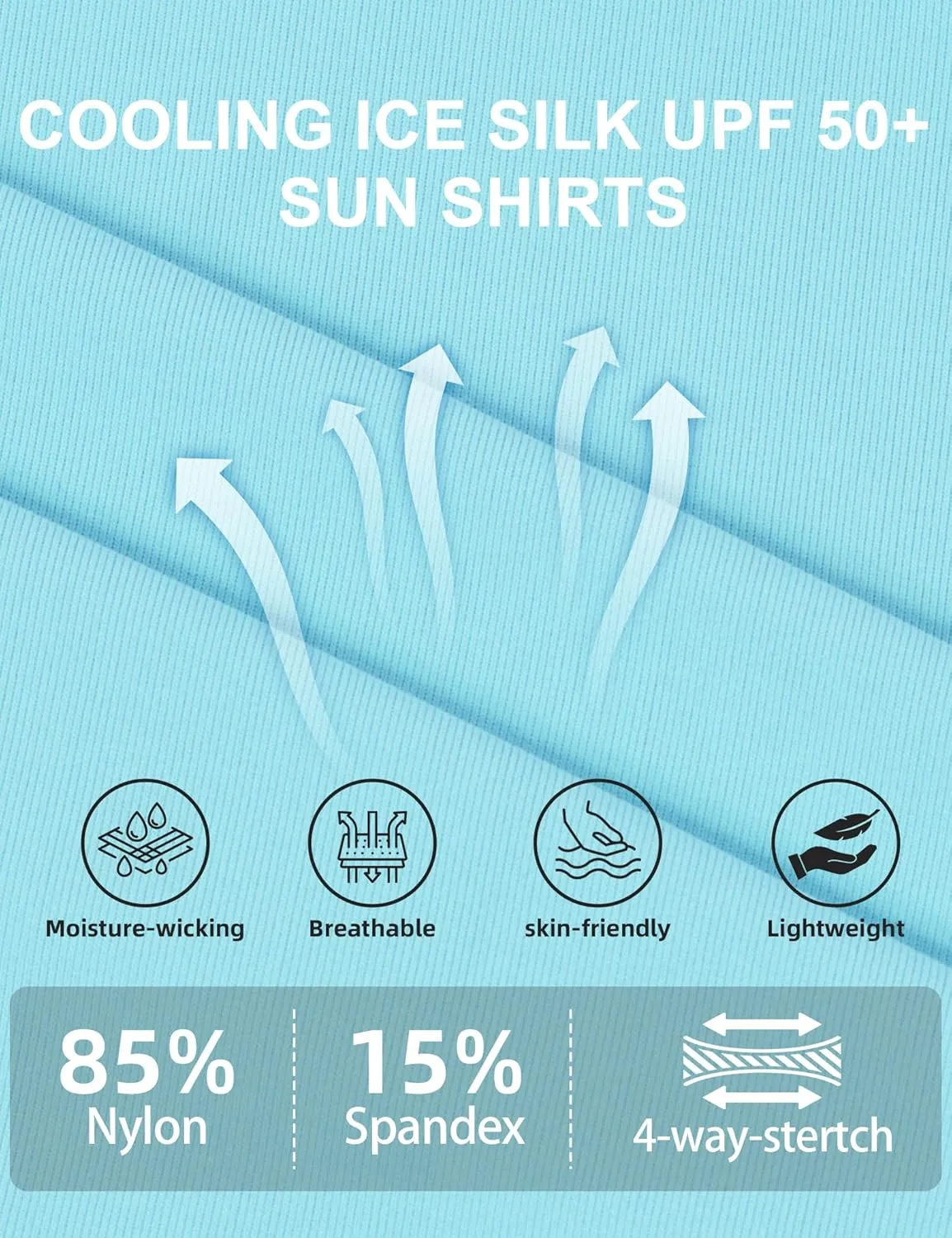 SPVISE Men's Long Sleeve Shirts UPF 50  UV Sun Protection Athletic Shirts Quick Dry Rash Guard Fishing Running T-Shirt Tops