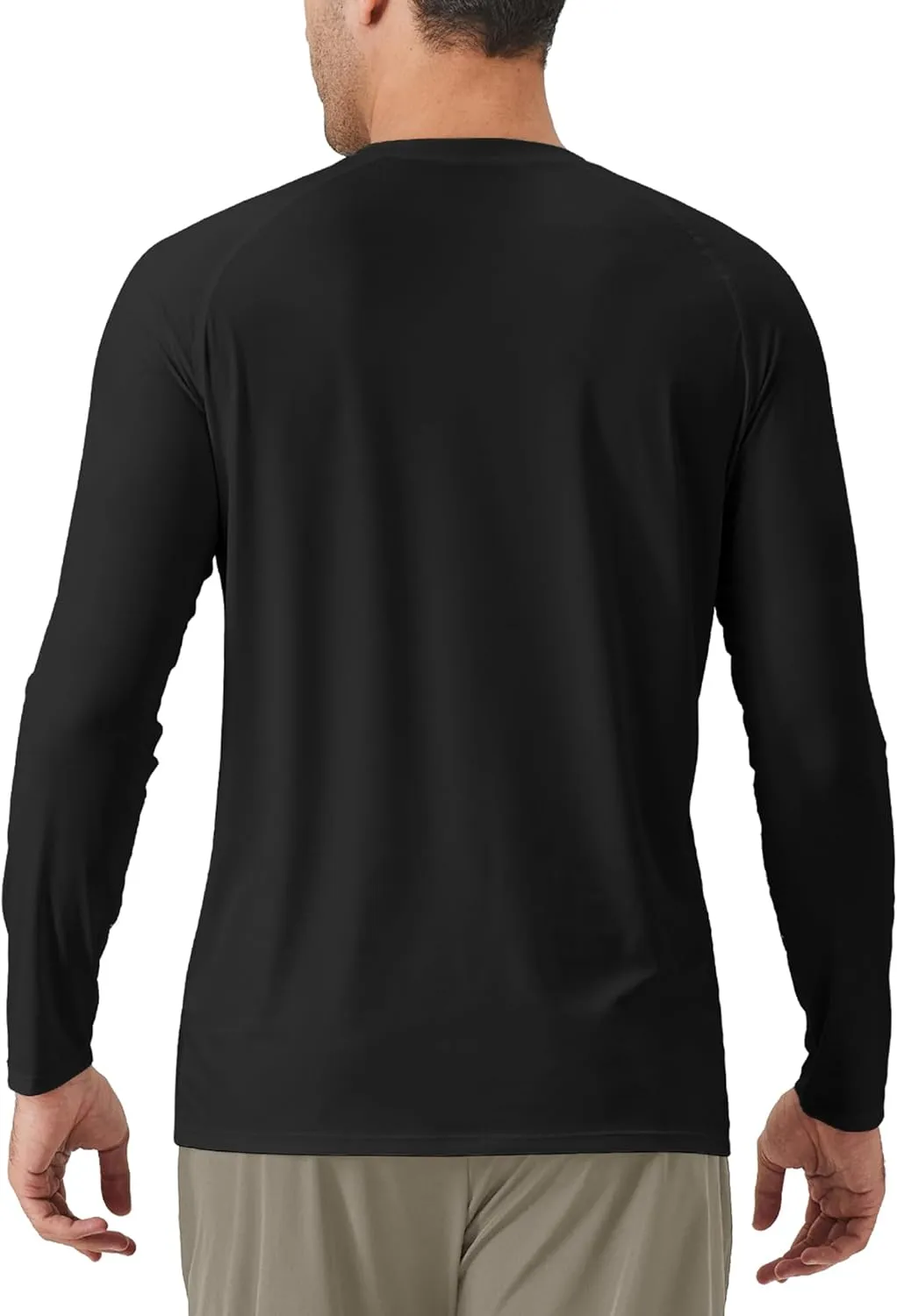 SPVISE Men's Long Sleeve Shirts UPF 50  UV Sun Protection Athletic Shirts Quick Dry Rash Guard Fishing Running T-Shirt Tops