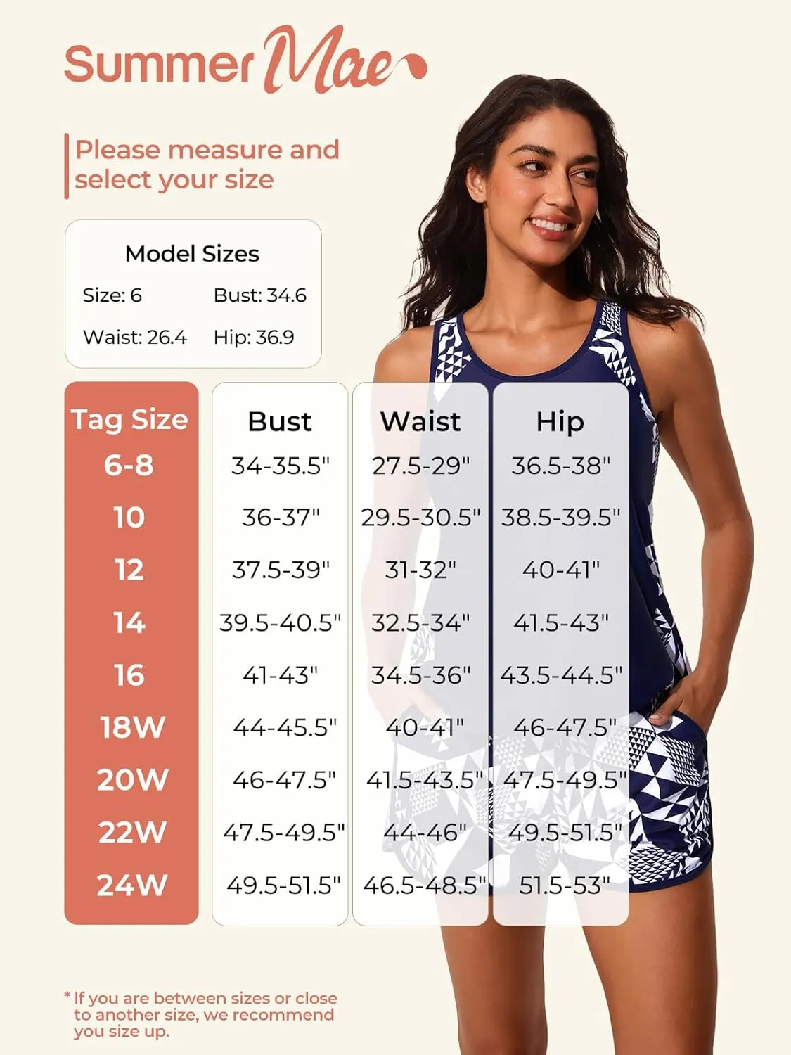 Summer Mae Blouson Tankini Swimsuits for Women 2025 Tummy Control Two Piece Bathing Suits with Sporty Pockets Swim Shorts