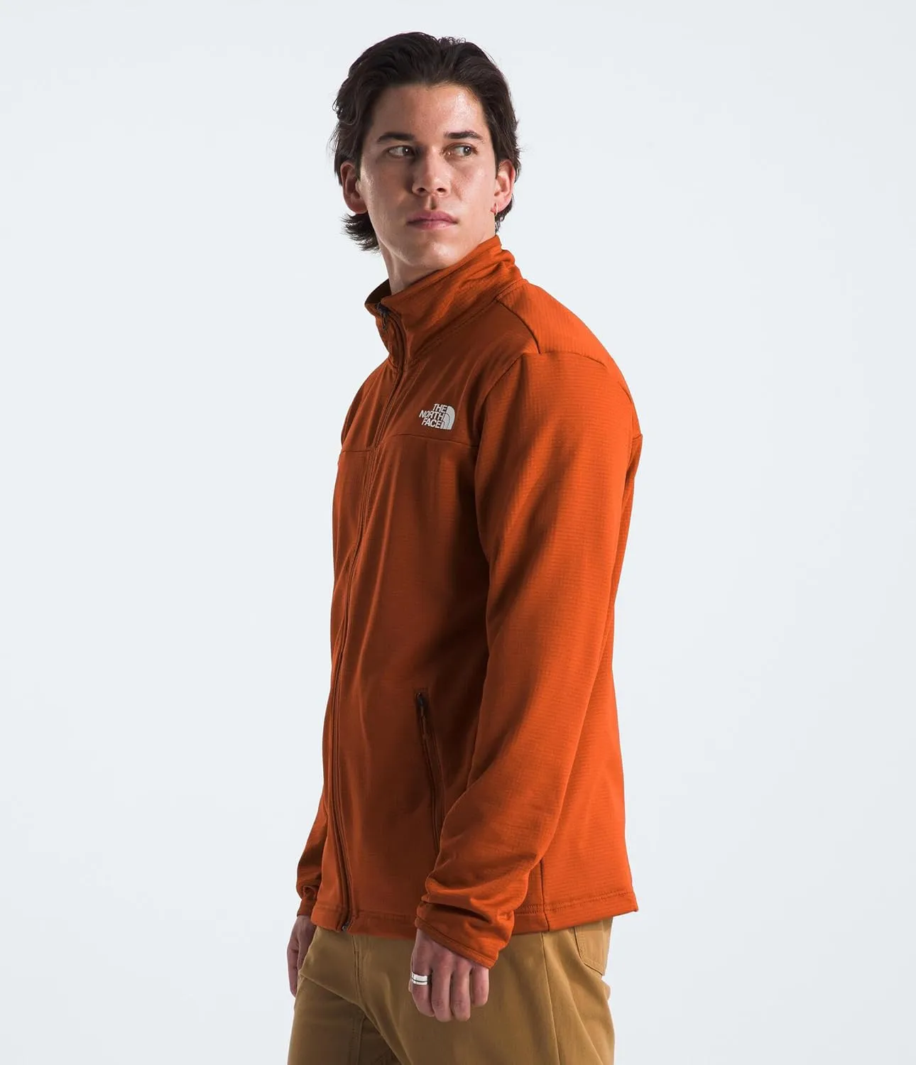 THE NORTH FACE Men's Cedar Trail Grid Fleece Full Zip Jacket