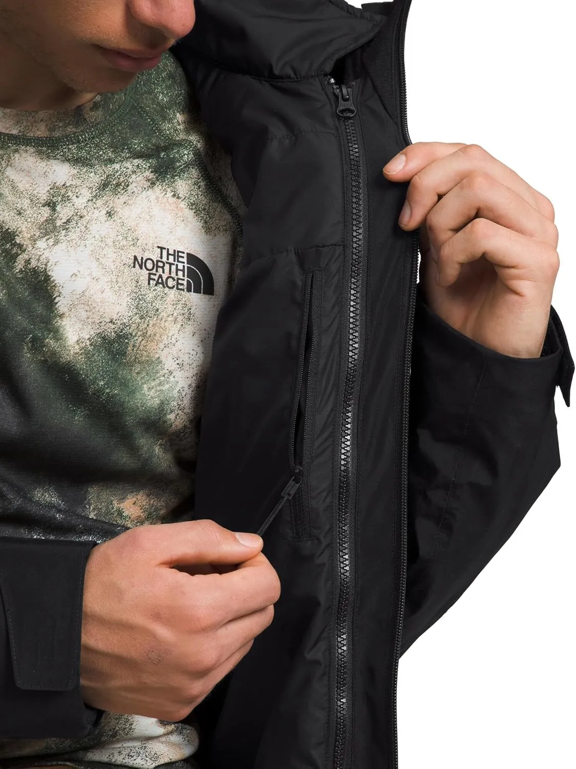 THE NORTH FACE Mens ThermoBall Eco Snow Triclimate Waterproof Insulated Ski Jacket