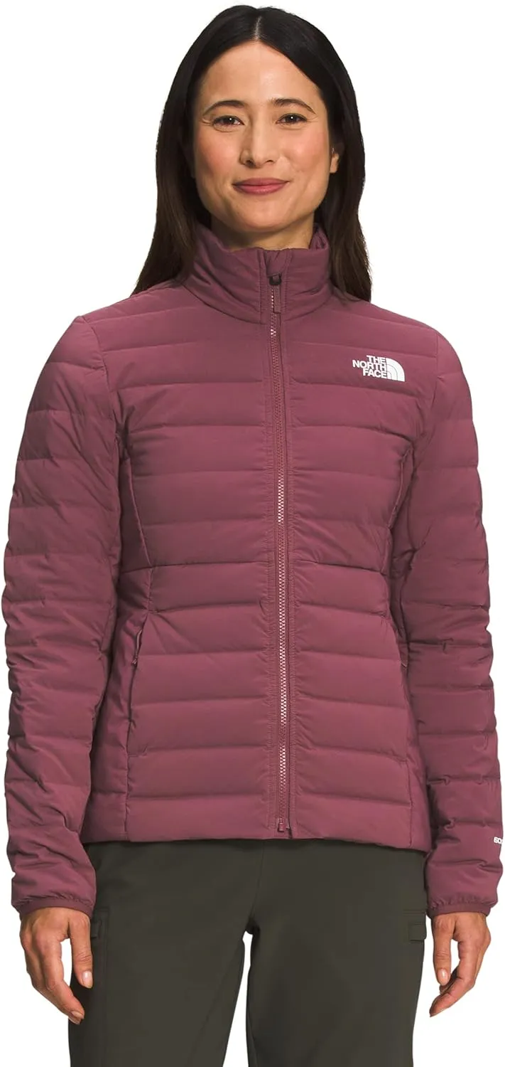 THE NORTH FACE Women's Belleview Stretch Down Jacket, Wild Ginger, X-Large (NF0A7UK6)